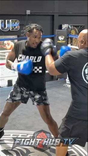 LEAKED Jermall Charlo training footage for possible comeback vs Caleb Plant!