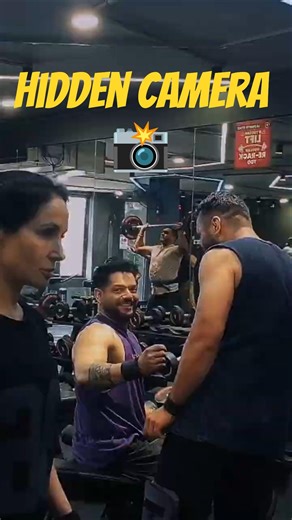 Hidden Camera 📸 😁😁😁😁#builtdiffrentfitness #fitnessindia #gymmotivation