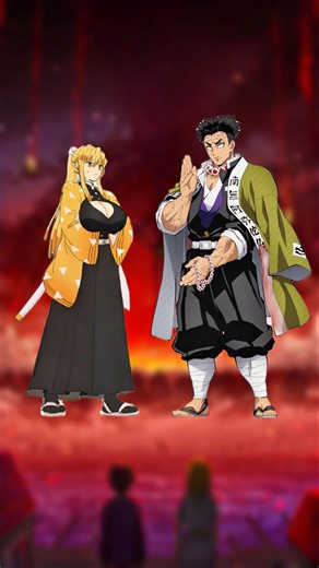 Zenitsu female, demon,prime all versions vs demon slayer strongest characters #anime #demonslayer