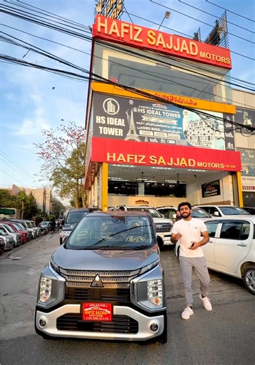 MITSUBISHI EK X Hybrid Edition . 360 Bird View Camera Model 2022 Fresh Import 2026 4 Grade Verifiable Auction Sheet Attached Multifunctional Steering Pro-Pilot Front Back 𝗣𝗮𝗿𝗸𝗶𝗻𝗴 𝗦𝗲𝗻𝘀𝗼𝗿𝘀 Front Both 𝐇𝐞𝐚𝐭𝐞𝐝 𝐒𝐞𝐚𝐭𝐬 💺 Hill Assist Genuine TV 📺 𝐁𝐞𝐚𝐦 𝐀𝐝𝐣𝐮𝐬𝐭𝐞𝐫 For More Details Contact 👇🏼 0302-111-4-111 Hafiz Sajjad Motors Your Trusted Car Partner New Registration , Transfer & Biometric Related All Solutions Under OneRoof ہمارے ہاں گاڑیوں کی خرید فروخت پر کوئی کمیش