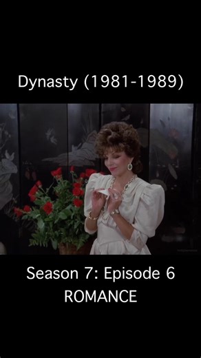 Red on Instagram: "Dynasty (1981-1989) Season 7: Episode 6 “Romance” Alexis returns to her ColbyCo office, in which she has become inundated with an insane number of flower bouquets, courtesy of Dex. ——— WOW, how sweet 🤭💐 Hahaha! Dex was Alexis’ best husband so far. The last one I totally forgot who he is, as my parent (mama) said: “Kindly remove the ROWAN in her last names. No one even remembers him” 😭😭😭😭 [I’m pretty sure a lot of you will agree on my real-life mother. Hahahaha!]"
