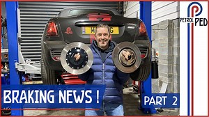 Fitting JCW Mini Roadster with Mini Challenge big brake kit | Part 2