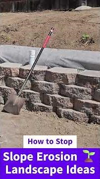 Slope Erosion Control Ideas #SHORTS