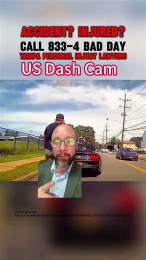 Reversing Car Hits Dashcam Vehicle | Who Is At Fault in a Backing Accident?| Injury Lawyer explains