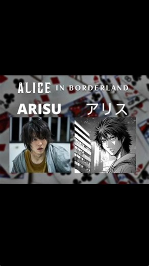 Manga vs live action edit || Alice in borderland #aib#jdrama#shortsviral