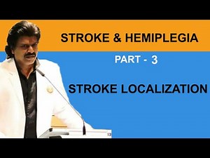 STROKE & HEMIPLEGIA PART - 3 ,STROKE LOCALIZATION