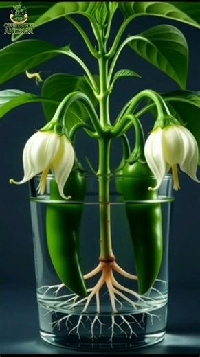 “Green Chili Growth Timelapse: From Cut Chili to Full Plant & Pods | Ultra Realistic 4K Cinematic”