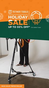 For a limited time only, save big on products from port protection to tripod accessories & supports. | Tether Tools | Facebook