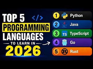 Top 5 Programming Languages to Learn in 2026 | Best Coding Languages for AI & High-Paying Jobs