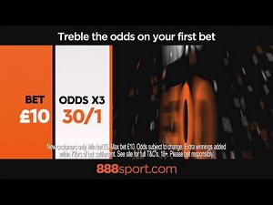 888Sport Treble The Odds Gen Ad Sep 2015 15 Sec