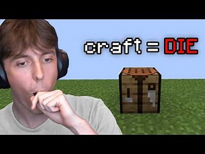 This Crafting Table Can Kill You