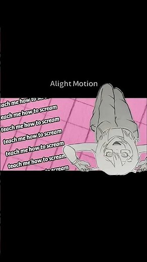 teach me how to scream meme #youtube #animation #animationmeme #tweening #paperanimation #foryou