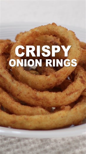 Learn how to make crispy onion rings at home. #onionrings #onionringrecipe #onionringslover | In The Kitchen With Matt