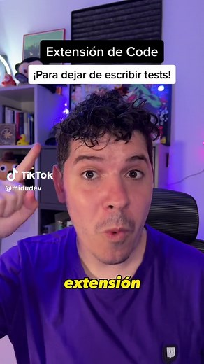 ¡Deja de escribir tus tests a mano! Esta extensión lo hace por ti y te sugiere mejoras en tu código. No es perfecta pero es que te ayuda mucho y te ahorra un montón de tiempo. Además funciona con Python, JavaScript y TypeScript. Pronto añaden soporte de Java. Tiene extensión también para JetBrains, por si lo usas.