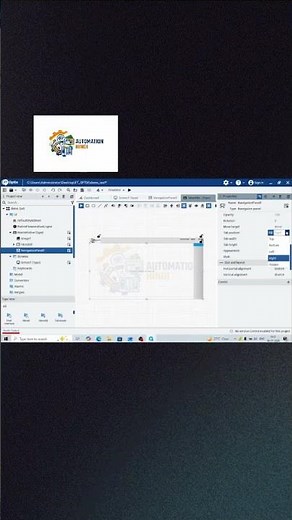 FACTORYTALK OPTIX // How use navigation panel in project #plc #hmi #rockwell y #plc #windows