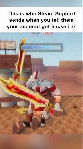 Steam Support Security 😳 (meme)