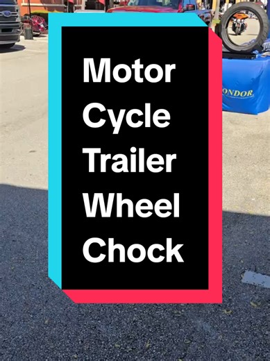 CONDOR Wheel Chock SC2000 Trailer Only model . Transport your bikes securely #motorcycle #bikelife #fyp #fypシ