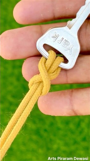 Wow,,, Simple Key Knot! !