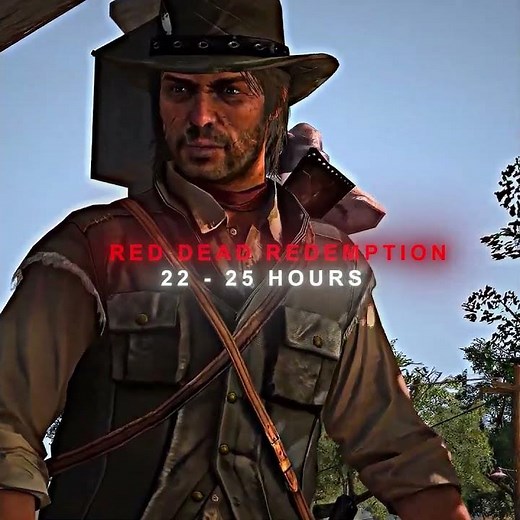How Long Does It Take To Complete Each RDR Game? #rdrd2 #edit #rdr1 #gaming #reddead #redharlow