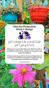 Dua for Protection from 4 things | The Muslim Pathway
