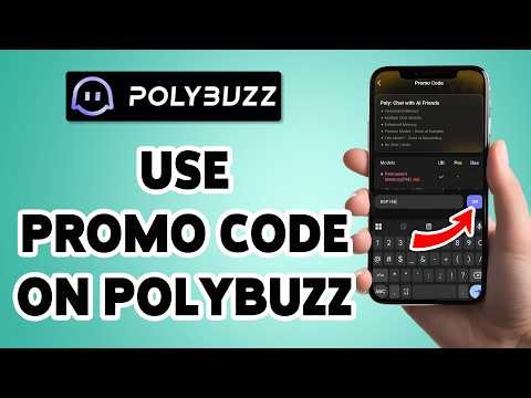 How To Use Promo Code On PolyBuzz 2026 | Redeem Promo Codes In PolyBuzz AI Account | PolyBuzz App