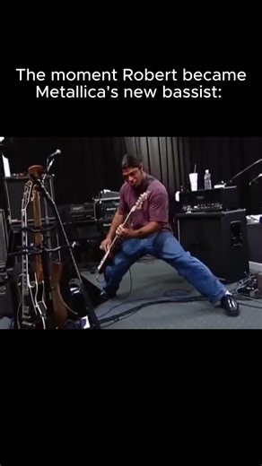 Robert Trujilo audition for Metallica