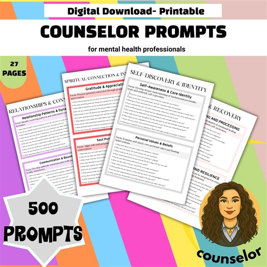 Therapy Questions Counselor One Liners Prompts Therapy Session Questions Phrases Therapy Interventions Counseling Tools - Etsy