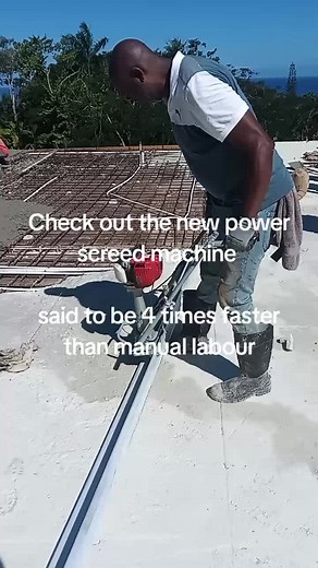Efficient Concrete Leveling with Power Screed Machine