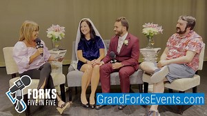 Welcome to FORKS: Five in Five! Today we are joined by some of the talented actors and director from the Empire Theatre Company, as their production of Tony & Tina's Wedding will open this week at Empire Arts Center and American Legion Post #157. Get you tickets today at EmpireArtsCenter.com as this show is sure to be Forksful of Fun! Home of Economy #GrandForks #EastGrandForks #GFisCooler #BeNDLegendary #ndlegendary | Visit Greater Grand Forks