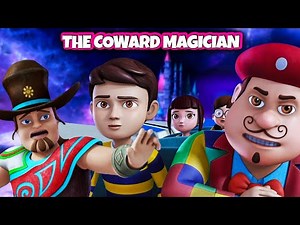 #Rudra Cartoon | The Coward Magician | Kids Only
