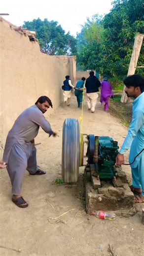 High Up now diesel engine starting #shortvideo