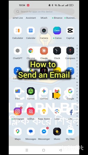 Gmail দিয়ে Email, PDF ও ছবি পাঠানোর নিয়ম 📧 | How to Send Email in Bangla #Shorts