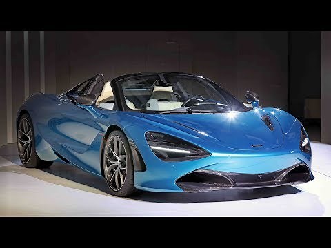マクラーレン「７２０Sスパイダー」公開＝ルーフ開閉１１秒