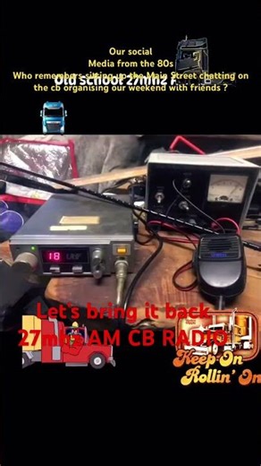 Our 80s social media ! Let’s bring it back ! AM 27mhz CB
