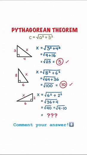 Pythagorean Theorem📚 Prof Math Wizard #math #mathematics | Prof Math Wizard