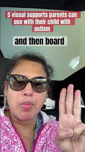 5 visual supports parents can use with their child with autism #shorts