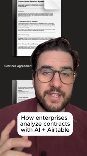 Quickly analyze and extract insights from your documents. | Airtable