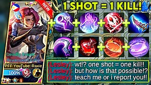 MANIAC!! ONE SHOT = ONE KILL BUILDS & EMBLEMS FOR NEW REVAMP LESLEY!! (DON'T LET MOONTON SEE THIS!🤫) - - - - - - - - - - - - - - - - - - - - - - - - - - - - - - - - - - - - - DISCLAIMER: Thumbnails, Titles & Content is for entertainment purpose only😊 - - - - - - - - - - - - - - - - - - - - - - - - - - - - - - - - - - - - ML ID: 347421017 IGN: YouTube: Raxie YOUTUBE: youtube.com/raxie_lesley FB PAGE: https://www.facebook.com/Raxie-100410118455891/ TIKTOK: https://vt.tiktok.com/ZSdjfT5Ek/ BILIBI