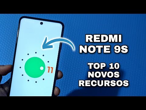 REDMI NOTE 9S - MIUI 12 ANDROID 11 - TOP 10 NOVOS RECURSOS - TUDO QUE MUDOU - BOOM 🔥🔥🔥