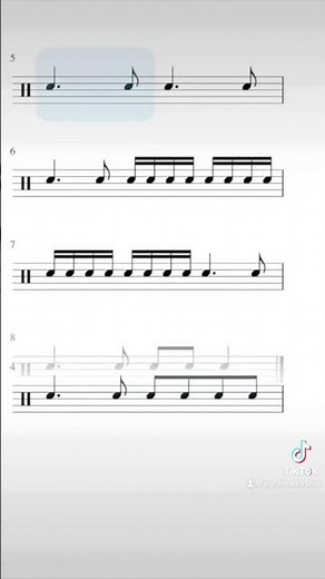 Dotted quarter note - let's practise this rhythm 🎵