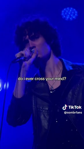 Sombr Live Performance of 'Do I Ever Cross Your Mind'