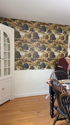 Sullivan Wallpaper by Painted Paper Install