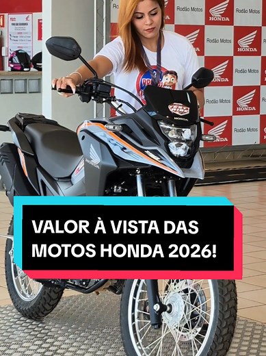 Valor à vista das motos Honda 2026: preço atualizado Titan 160 e modelos