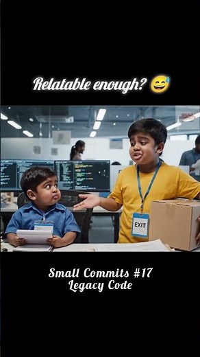 It just works 😅 Like, share & Subscribe @smallcommits