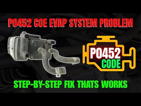 P0452 Code EVAP System Problem – Step-by-Step Fix That Works!