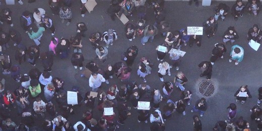 Hundreds of students across Charlotte protest Border Patrol with school walkouts