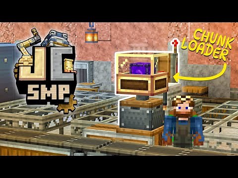 Just Create SMP EP31 Chunk Loading Trains in Create Mod with Power Loader Mod