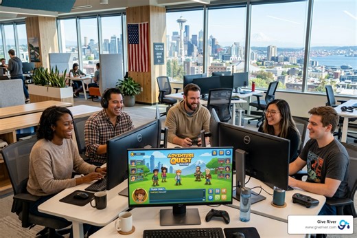 Your Office, Your Playground: Top Online Games for Workday Fun - Give River
