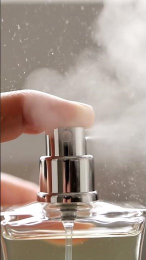 Delicate Perfume Spray ASMR 🌸 Soft Hiss & Fine Mist