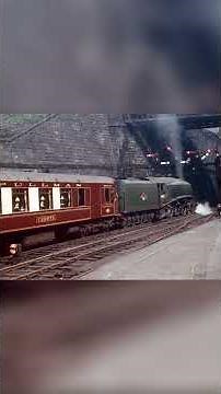 Train Spotting Scotland's Vintage Trains! 🚂 #Glasgow #Station #Memories #fyp